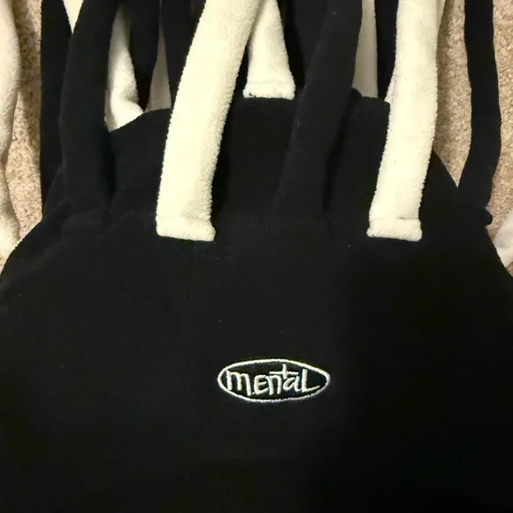 Mental Vintage Black and White Tentacle Hat - Picture 2 of 4